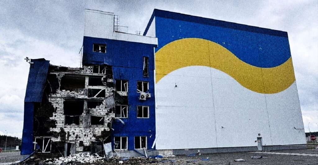drone strike chornobyl
